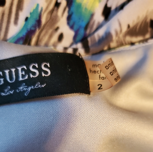 🎨 Guess Watercolor Dress - Picture 11 of 15